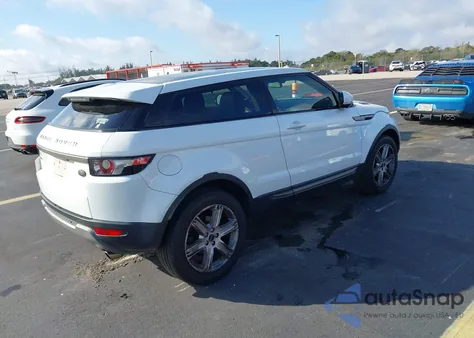 2012 Land Rover Range Rover Evoque Pure Plus z USA, uszkodzony, nr VIN SALVR1BG3CH664707
